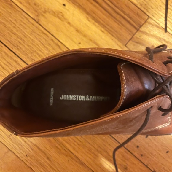 Johnston & Murphy sheepskin desert boots - Picture 3 of 4